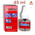 Metro Mosquito Killer Liquid Refill 30 Nights Repellent (25 ml) -  240 Hours  Pack of 12 Refills with  One Metro  Mosquito Killer Liquid Refill 60 Nights (45  ml ) Free. 