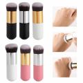 Miss Rose - Pack 2 Makeup Foundation Brush Kabuki With Beauty Blender Sponge Puff. 