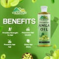 Amla Oil  Promotes Hair Growth, Reduce Dandruff & Prevent Graying Of Hair. 