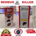 Bed Bug killer [Hit Out] Complete Extermination of bedbugs. 