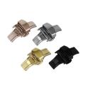 LALA 18MM/20MM/22MM Metal Watch Buckle Double Folding Butterfly Deployment Clasp. 