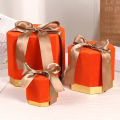 Amamia Gift Packing Paper Box Simple Beautiful Gift Box with Ribbon. 
