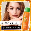 SADOER Waterproof Long Lasting Hydrating 5 Heavy Vitmain C Setting Makeup Spray Moisturizing Nourishing OIL CONTROL Makeup Fixing Spray SD13309. 