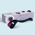 Derma Roller 0.5mm, Titanium Microneedle Roller for Face, Microdermabrasion Facial Roller, Microneedling Dermaroller. 
