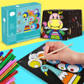 PinShang Magic Art Stickers Creative DIY Cartoon Transfer Painting Paper. 