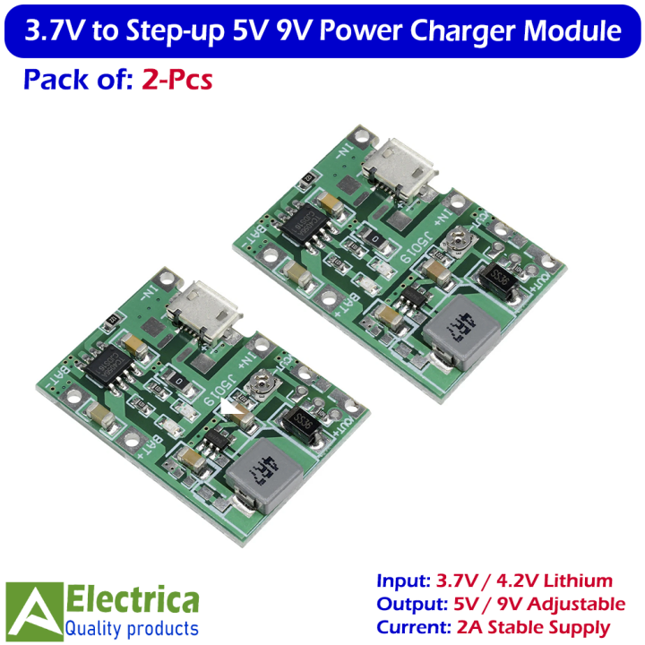 2Pcs%20Micro%20USB%20J5019%203.7V%20to%205V/9V%202A%20DC-DC%20Lithium%20Battery%20Charger%20&%20Boost%20Converter%20Module%20for%20Router%20Backup%20Power%20by%20Electrica%20-%20Image%205