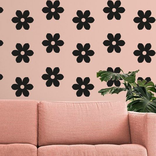 Decorative%20Flower%20Wall%20Stickers%20Home%20Decor%20Vinyl%20Art%20for%20Living%20Room%20or%20Bedroom%20-%20Image%204