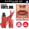 Maybelline New York - Superstay Vinyl Ink Lipstick Mischievous. 