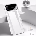 Luxury Smooth Mirror Case For iPhone X - White. 