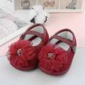 Children's Girls' Spring and Autumn New Step One Year Old Girl Infant Strength Baby Shoes, Learning Walking Soft Soles. 