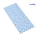 emoboy 2Pcs Wall Brick Wood Grain Design Fondant Baking Mold DIY Cake Decorating Tools. 