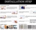 60x200cm Granite Marble Wallpaper Black/White Contact Paper for Kitchen Countertops Black,White Marble Sticker for Cabinets Kitchen Peel and Stick Wallpaper Removable Self Adhesive Wall Paper for Bedroom Living Room Oil Proof WaterProof Heath Resistant. 