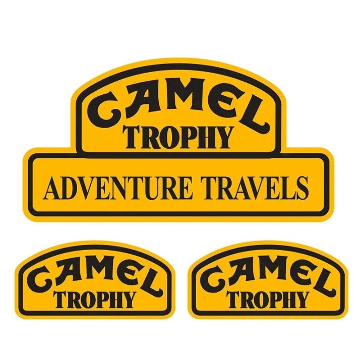 Camel Trophy Land Rover Badge Brand Car Sticker Decal Decor Motorcycle Off-road Laptop Trunk Guitar PVC Anti-UV Vinyl Stickers