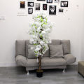 Imported artificial Cheery Tree with black Planter. 