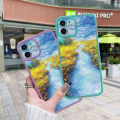 YIWESAN Case For Realme X50m 5G Case Oil Painting Landscape Thin Shockproof Square Edge Silicone Casing Full Lens Cover Camera Protect Cases Softcase. 