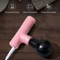Blueidea Mini Facial Deep Muscle Massager Gun Percussion Muscle Massager for Full Body Pain Relief of Neck, Shoulder, Back, Foot Professional Electric Body Massage Gun, Cordless Handheld Mini Massager Gun for Deep Tissue Muscle Body Massager (Multicolour). 