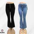 ROMA Stylish Bell Bottom Jeans for Girls and Women. 