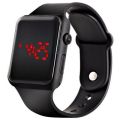 Black LED Digital Sports Watch For Unisex. 