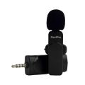 Wireless Microphone NeePho N36 | Noise Cancelling 2-in-1 Single & Double Mic for Type-C, iOS, Android, USB, AUX | Vlogging, Podcast & Interview. 