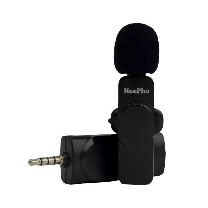 Wireless%20Microphone%20NeePho%20N36%20%7C%20Noise%20Cancelling%202-in-1%20Single%20&%20Double%20Mic%20for%20Type-C,%20iOS,%20Android,%20USB,%20AUX%20%7C%20Vlogging,%20Podcast%20&%20Interview%20-%20Image%202