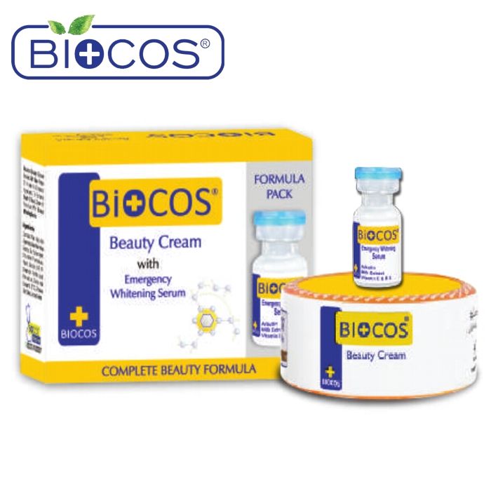 Biocos Emergency whitening cream with Serum
