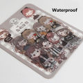 Panda Online 40PCS Mini Cute Girl Clothes PET Stickers Waterproof Album Diary Journal Decorative Scrapbooking Sticker. 
