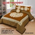 Velvet Bed Sheets. 