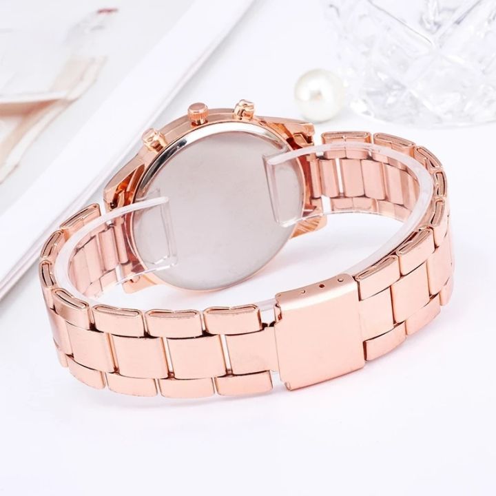 %5BPrecious%5D%20Elegant%20Stainless%20Steel%20Band%20Women's%20Watch/%20Luxury%20Rhinestone%20Casual%20Wristwatches/%20Classic%203-Eyes%20Quartz%20Watches%20-%20Image%206