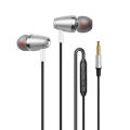 KOKKO In-ear Headset Wire-controlled Smart Call Earphone With Microphone All-metal Bass Music Headphones For Android V1. 