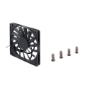2X Mute 120mm 12cm PWM Cooling Fan Slim 12mm,New 120X120X12mm DC 12V 0.25A 1400RPM Computer PC Case Chassis Cooler Quiet. 