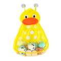 Cute Duck Frog Mesh Net Toy Storage Bag Baby Bath Toys Strong Suction Cups Bath Game Bag Bathroom Organizer Water Toys for Kids. 