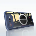 For Asus Rog Phone 6 Pro case Hard Clear Transparent Shockproof Car Holder Adsorb Hollow Out Ring Back Cover For Asus Rog 6 Pro Back cover Phone Cases. 