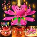 Happy Birthday Candle With Music & Magical Sparklers - Big. 