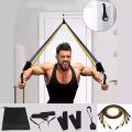 Power Resistance Band Set of 11 Piece 5 Tubes Door Hanger. 