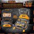 INGCO 86 Pcs Accessories Set Drilling Kit HKTAC010861 included bit for Masonry HSS twist wood twist.. 