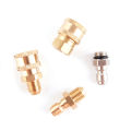 Copper 1/4 High Pressure Washer Quick Coupling Water Gun Hydraulic Coupler MJ. 
