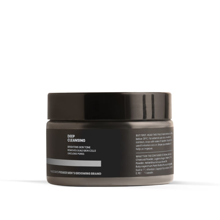 Dari Mooch - Charcoal Face Scrub Deep Cleansing 100g