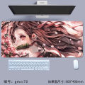 Demon Slayer Anime Series XXL Anti Slip Large Gaming Mouse Pad Desk Mat for Keyboard & Mouse Speed Edition – 900x400x3mm. 