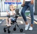 ZT - Vricale Handy Kids Scooter Double Sided Large Seat and Backrest Stroller 9.6 lbs 4.2 kg Carry-On Adjustable Handle. 