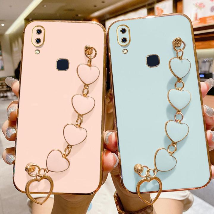 COROGI for Samsung Galaxy A20 A30 Back Cover Love Heart Bracelet