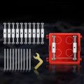 2PCS Junction Box Kit 86/118/120 Type Wall Mount Repair Tool Screws Support Rod Socket Switch Recovery Cassette Repairer Dark Box Repair Pole. 