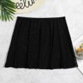 Women Swimming Skirt Transparent Swimsuit High/Mid Waist Bikini Bottom Vintage Swimwear Skirt Tankini Swimdress Large Size. 