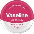 Vaseline Imported Rosy Lips with Rose & Almond Oil for Lip Therapy (Poland). 