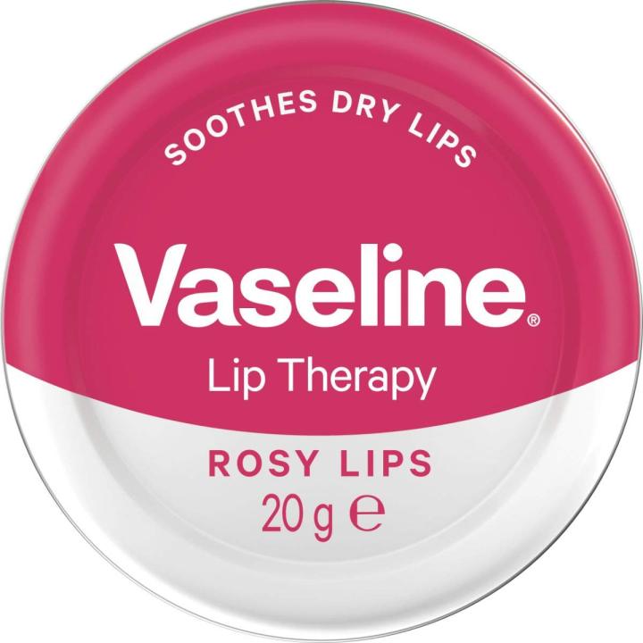 Vaseline Imported Rosy Lips with Rose & Almond Oil for Lip Therapy (Poland)