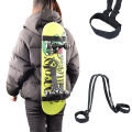 Skateboard Shoulder Carrier Skateboard Carry Strap Durable Adjustable Snowboard Skateboard Backpack Strap. 