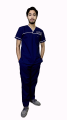 doctors outfit Scrub suits OT uniform kit outfit for nursing staff cross neck. 