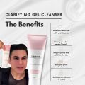 Klean Beauty – Acne Action Bundle = 50ml Clarifying Gel Cleanser + 30ml Peptide Complex Serum | Anti-Acne | Skin Barrier Repair | Oil Control | Collagen Booster | Reduces Fine Lines | Hydrating | Non-Greasy | Korean Glass Skin. 