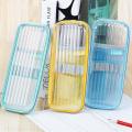 Transparent Pencil Pouch / School Stationery Pouch for Kids. 