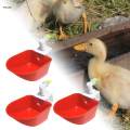 3Pcs Chicken Drinkers Cups Removable Feeder Drinking Bowls for Chicks Poultry Quail Pigeon. 