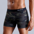 Men's Boxers Panties Cotton Sexy Boxershort For Mens Breathable Print Man Underwear Family Male Underpants Husband Boxer Shorts. 